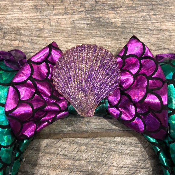 Mermaid Minnie Mouse Ears - Picture 2 of 8